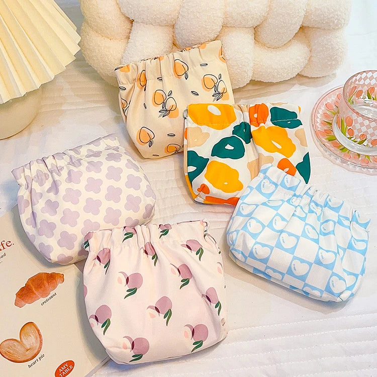 YIMYIK Print Storage Cosmetic Bags 2023 Cute Makeup Bag Mini Small Wash Bag