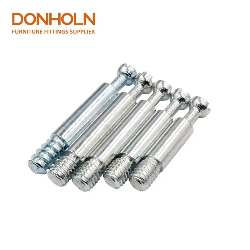 CB2330 Customized Cabinets Connectors Bolts Screw Connecting Bolt Plastic Coat Self Tapping Thread Iron Bolt