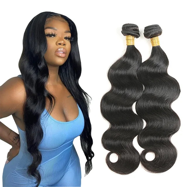 Brazilian Virgin Cuticle Aligned Human Hair Weave Bundles Free Gift Mink Virgin Brazilian Remy Body Wave Human Hair Extensions