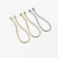 Hot Sale Custom Decoration Metal Gold U Shape Buckle Pearl Bikini Connector for Women Sex Swimwear