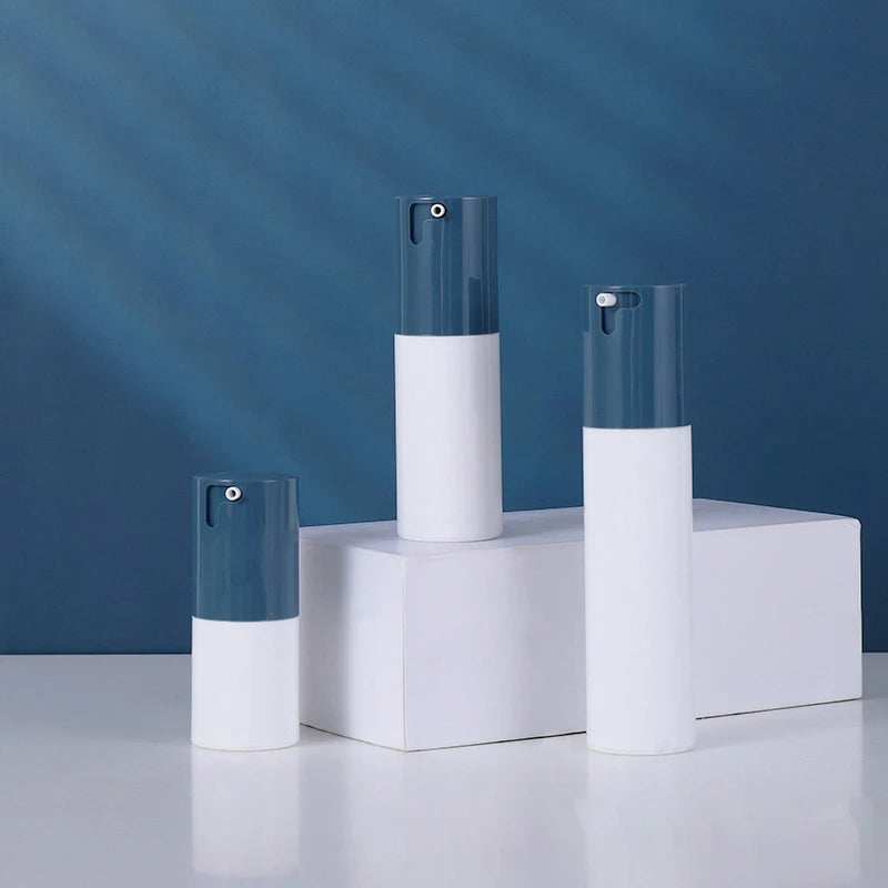 Recyclable 150ml 200ml Refillable PP Luxury Airless Pump Bottle Cream Serum Lotion Pump Dispenser Vacuum Airless Bottle