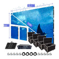 Raybo 4m X 3m Complete System P2 P3 P2.6 P2.9 P3.91 LED Display 500mmx500mm LED Panel Backdrop Indoor Outdoor LED Screen