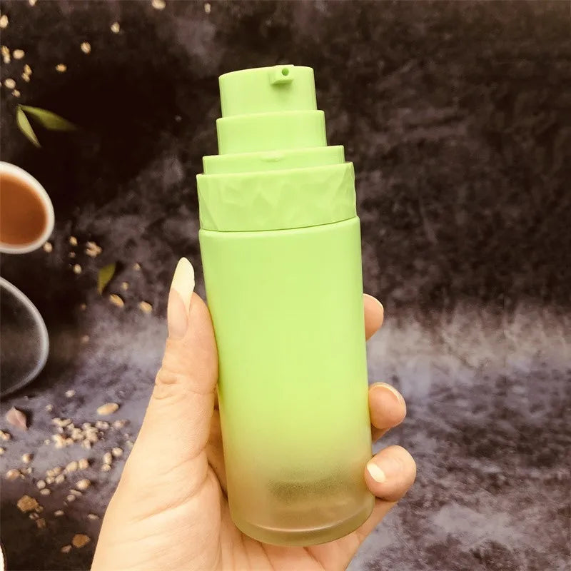 Luxury Double Wall Custom Color 30g 50g Cream Jars 30ml 50ml 100ml 120ml Pump Lotion Custom Eco Plastic Cosmetic Bottles