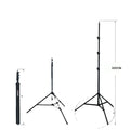 XEAST Industrial Grade SPCC Metal 300CM/3M Adjustable Laser Level Tripod
