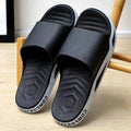 Large Size Men's PVC Winter Soft Light Weight Anti-Skid Quick Drying Indoor/Outdoor Slippers Comfortable Style Home Bathroom