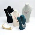 Multi Color Statement Necklace Stand Holder Props Bust Neck Model Rack Mannequin Organizer Portrait Jewelry Display for Store