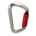 Rock Climbing Master Lock Mountaineering D-Shape Buckle Aluminum 7075 Quick-hanging Safety Buckle Carabiner Auxiliary Buckle