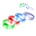 LED Bracelet with Light Christmas Buy Glow Bracelets Sound Activation Rf Promotion Led Wristband