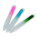 High Quality 14cm Customized Color Glass Nail File With Case