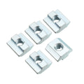 Galvanized Carbon Steel M4/M5/M6/M8 Hammer Head Fastener T Slot 8 Sliding Nut for 40 Series Aluminum Profile -40HM4