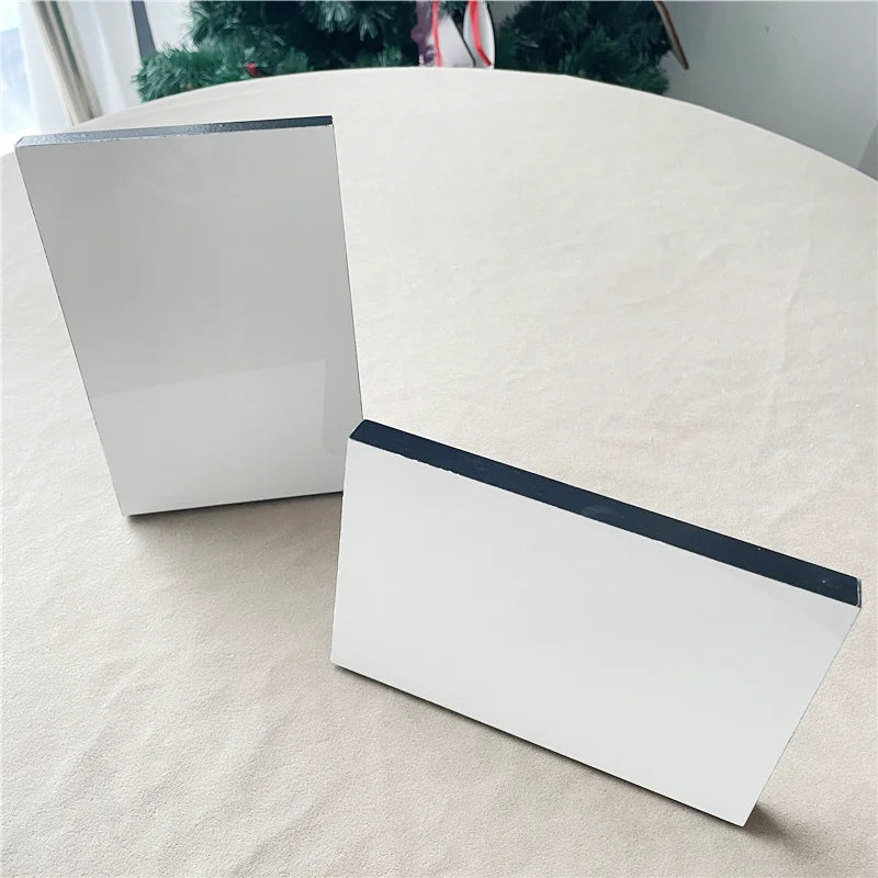 MDFSUB 4x6'' Wooden Photo Plaques Sublimation Blank Mdf Photo Frame 12mm Thick Sublimation Wooden Plaques for Home Decoration