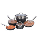 6 Pieces Cookware Pans and Pot Nonstick Pots and Pans Set Non Stick Stone Cookware Kitchen Cooking Set