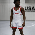 Japan National Elite Men's Wrestling Singlet Pro Wrestle Gear Uniform for Men Adult Ergonomic Cut for Maximum Performance