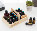 Elegant Practical Portable Pine Wooden Drawer Container Elegant Practical Oil Bottle Storage Box Disposable for Home Office Use