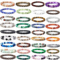 Wholesale Natural Crystal Jewelry 8mm Crystal Bracelet Healing Gemstone Present