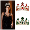 Miallo Elegant Alloy Crown Rhinestone Claw Chain Queen Miss Tiaras Wedding Bridal Pageant Crown