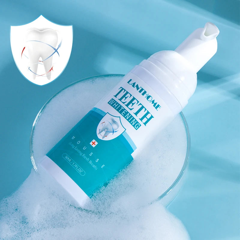 Whitening Cleaning White Teeth Gums Stain Removal Convenient Oral Hygiene Teeth Whitening Mousse