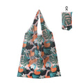 BIG Eco-Friendly Portable Shoulder Handbag Reusable Folding Shopping Bag Simple Solid Color Grocery Bag for Travel & Daily Use
