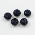 Mini Flat Back Resin Blueberry Cabochons DIY Simulation Food Sweets Deco Parts Fluffy Clear Slime Supplies Accessories