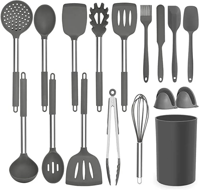 2023 Top  Sales  Silicone Cooking Utensil Set Kitchen Tool Accesorios Para Cocina Utensilis