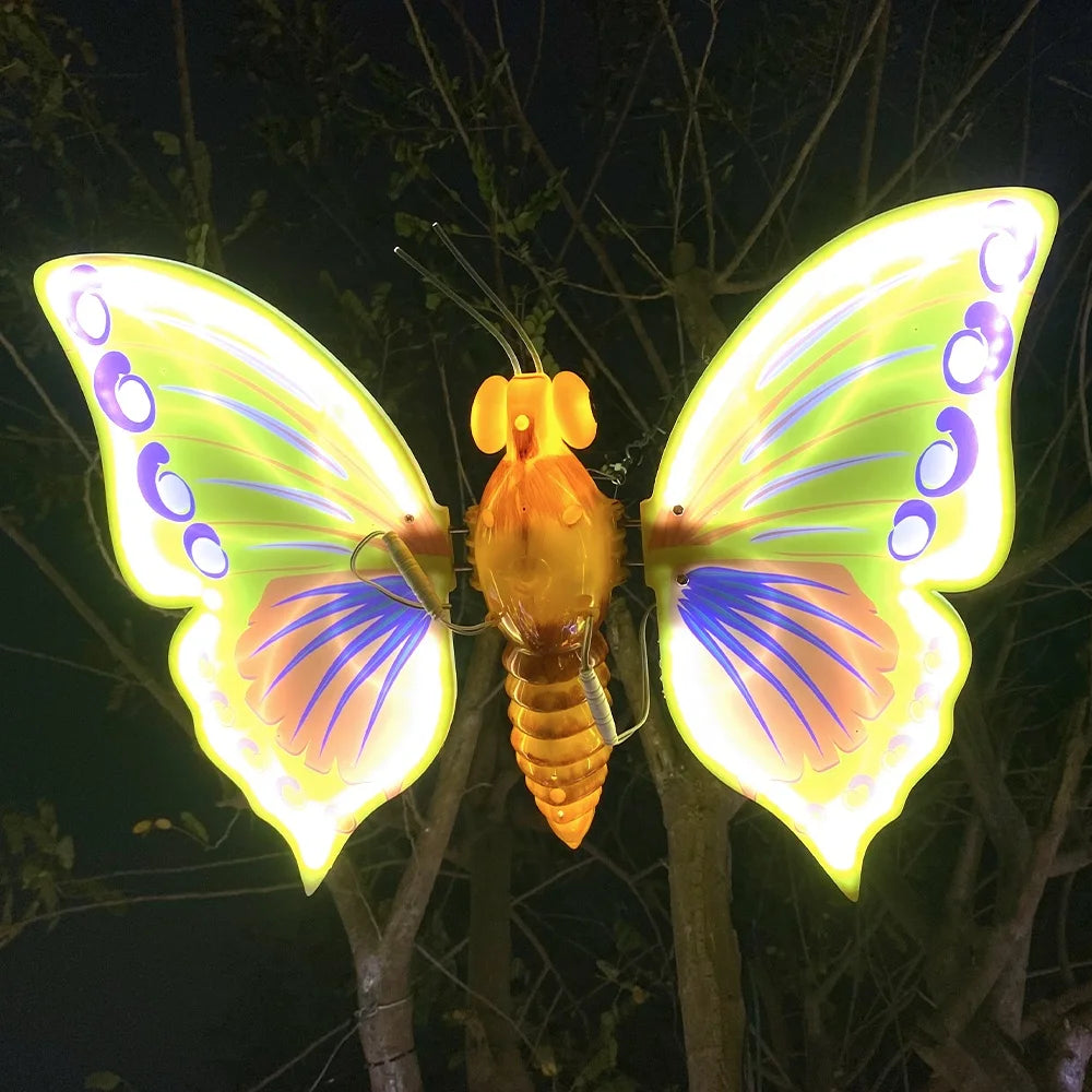Event Party Supplies Led butterfly for Decoration Wholesale Holiday Lighting Christmas Outdoor Decor