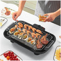 IRONDONKEY Camping RV Travel Barbecue Campsite Bbq Grills Indoor Desktop Smokeless Electric Grill With Thermostat Height Grill