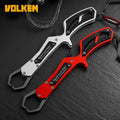 Gift for Fishing Lover Outdoor Fishing Tackle Gun Type Fish Control Pliers Aluminum Alloy Lure Fish Mouth Pliers