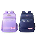 Primary Student Trolley Backpack Burden Relief Ridge Protection Cartoon Cute Kids School Bags for Boy Girl Backpack