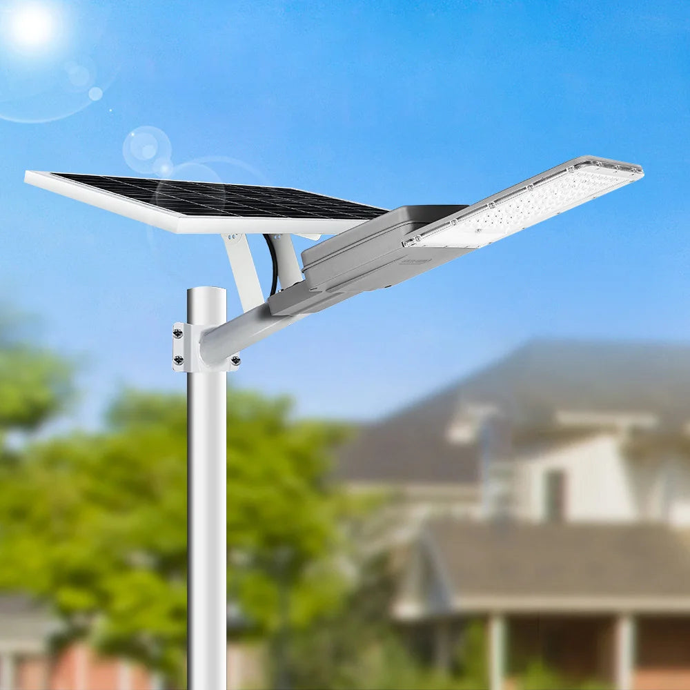 KCD Solaire Projecteur Remote Control 500w 1000w Reasonable Price Sales Outdoor IP67 Split Solar Street Light With Pole