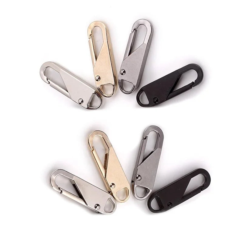 Zipper Puller Repair Kits Slider Puller Instant Head Factory Metal Custom Made Custom Logo None Lock Non Lock Zinc Alloy
