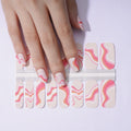 2026 Hot Selling Beautiful Design Nail Polish Wraps Self Adhesive Stickers Nails Art Sticker