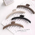 2024 New Korean Version Super Grab Clip Plastic Tight Tooth Hairpin Multi-side Hair Volume Shark Clip Headwear