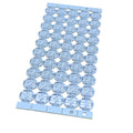 SK6812 WWA 5050 SMD LED Chip DC5V Built-in IC 4-Pin White PCB Heatsink (White/Warm White/Amber) for 3D Printer DIY