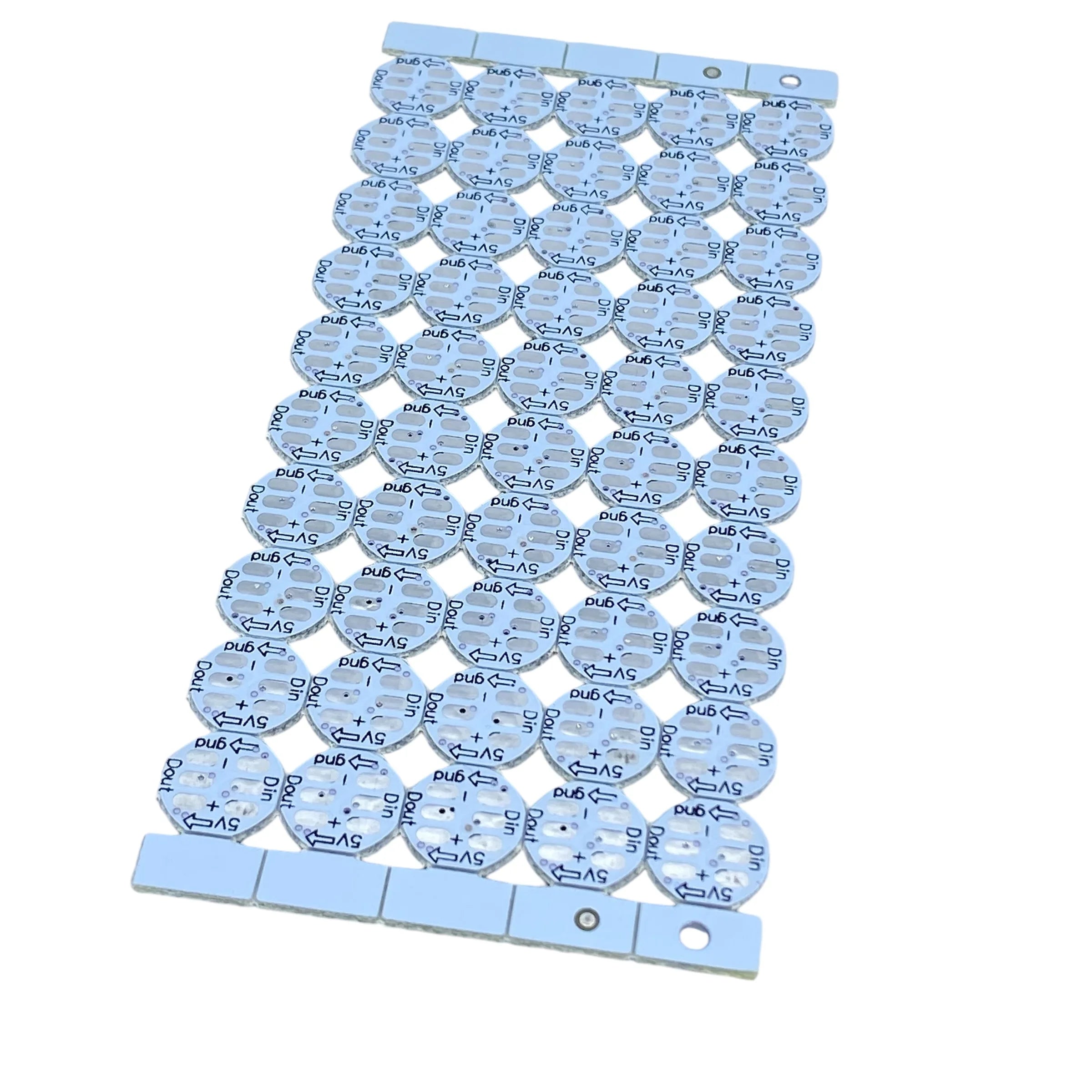 SK6812 WWA 5050 SMD LED Chip DC5V Built-in IC 4-Pin White PCB Heatsink (White/Warm White/Amber) for 3D Printer DIY