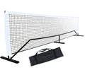 Portable Size Pickleball System Regulation Net for Outdoor and Indoor  Long Net with Steel Frame and PE Netting Carry Bag Sports