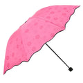 SK Wholesale Promotional 3 Folding Uv  Umbrella for Rain Windproof Sun Parasol Umbrella Custom Umbrella with logo