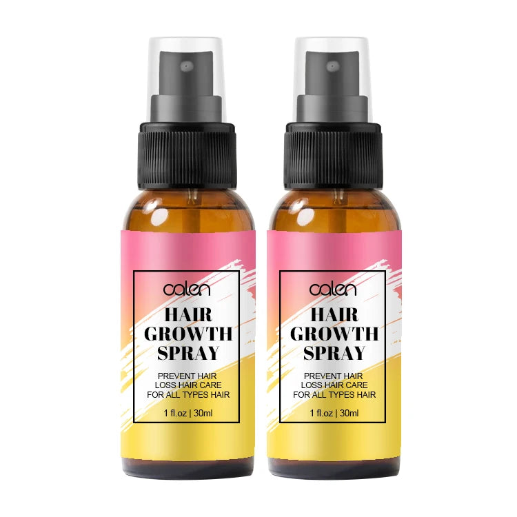 Organic Hair Growth Oil Spray Biotin Vitamin Hair Growth Serum Spray for Thicker Stronger Hair