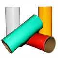 High Visibility Grade Glass Bead Reflective Sheeting Printable Reflective Vinyl for Traff Safety Warning/Car Number Plate