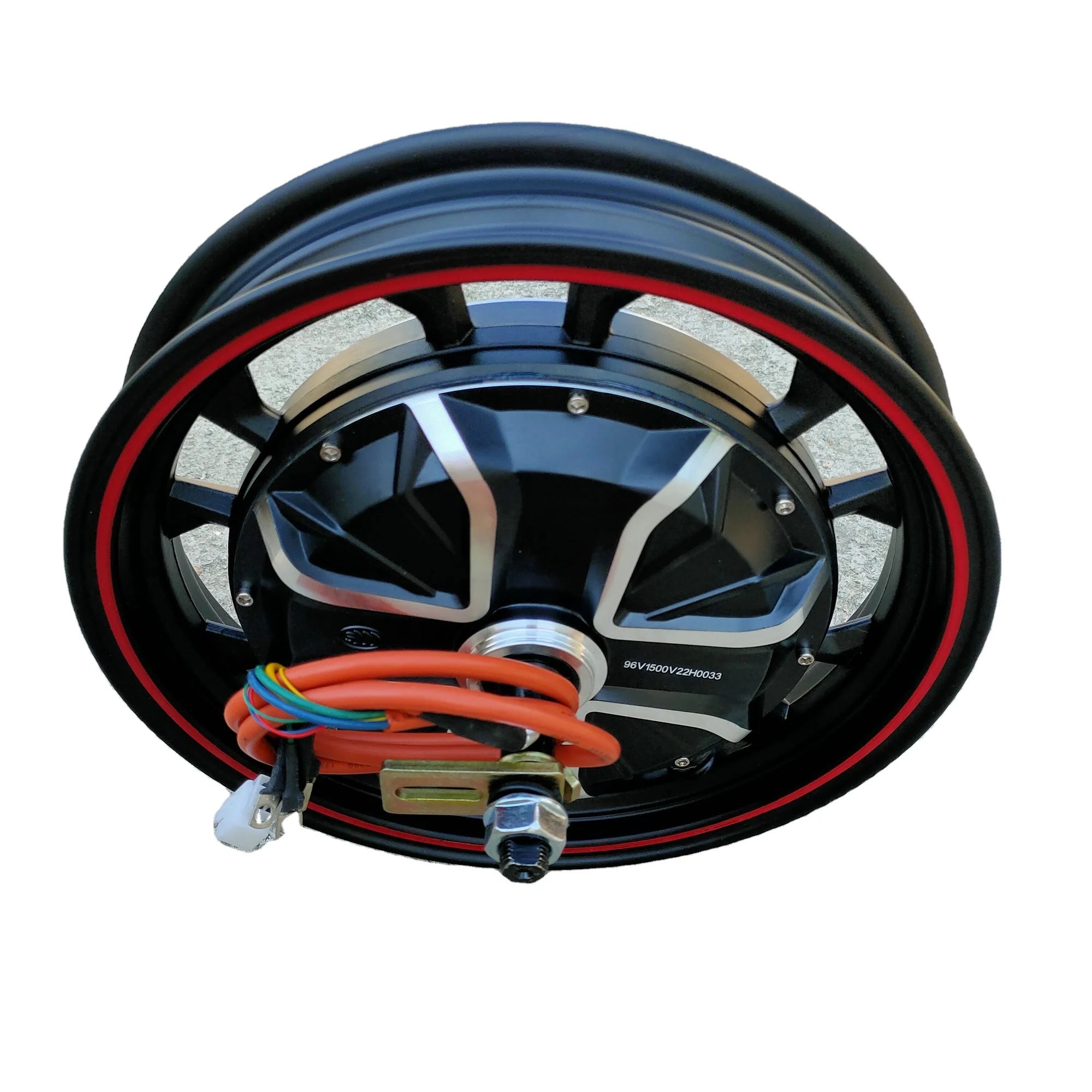 16inch 48V60V72V1500W BLDC MOTOR for ELECTRIC BIKE TRICYCLE SCOOTER CONVERSION PARTS 3HOLES DISC BRAKE NEED FORK OPENING 200MM