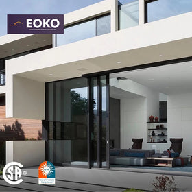 EOKO NFRC Certified Aluminium Sliding Door Exterior Thermal Break Patio Sliding Double Glass Doors for Villa