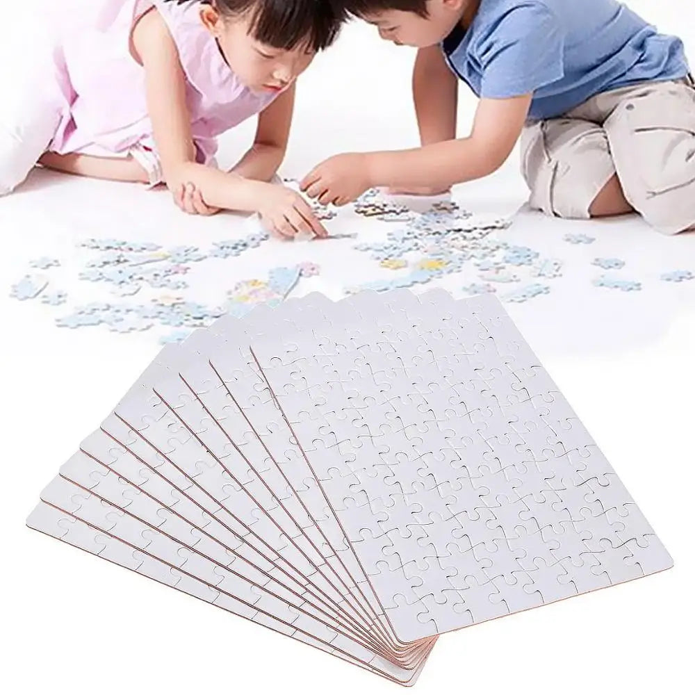 Personalised Photo Jigsaw Puzzle A4 Custom 120 Pieces Sublimation Heat Press Puzzle for Promotion/Gift