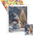 Christmas Series 5d Diy Animal Diamond Painting Cute Snowman Christmas Tree Full Drill Rhinestone Custom Diamond Painting Sets