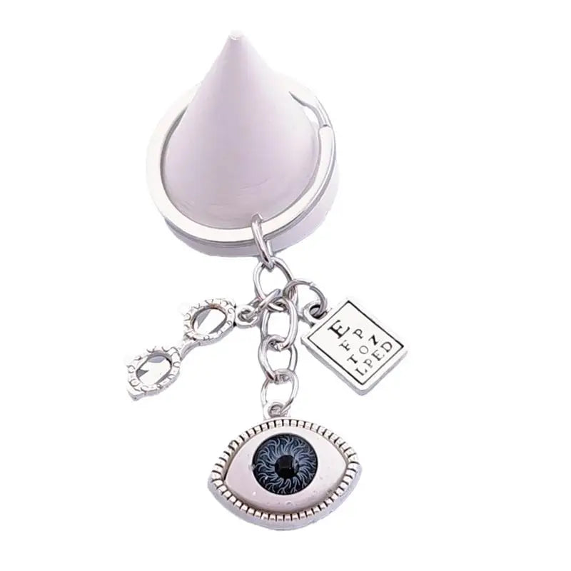 Keyring for Car Key Ring Bag Charms Women Stylish Gift Creative Lipstick Keychain Trendy Makeup Handbag Glasses Lip Pendant