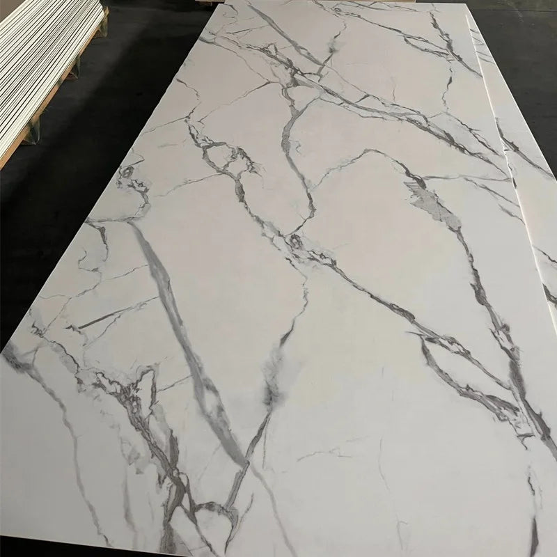 Dureable Interior PVC Marble Wall Board WPC Planks Bamboo Wall Panel