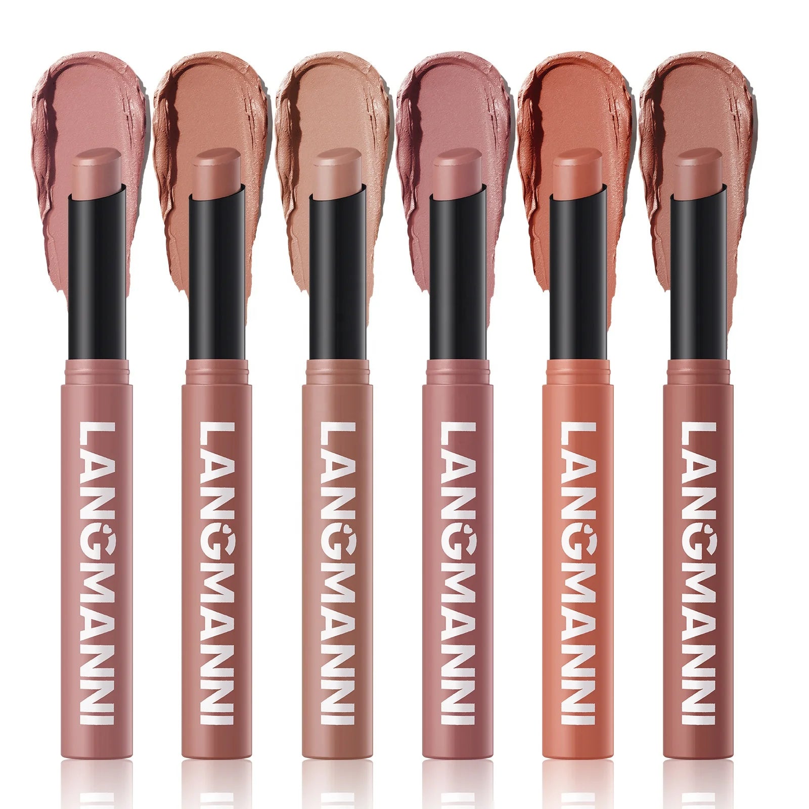 Wholesale 12 Colors Lip Stick Moisturizing Nourishing Lipstick Waterproof Long-lasting Matte Lipstick