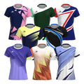 Fashion Custom Women Badminton Tshirt Clothes Jersey Designs Sports Wear for Sale