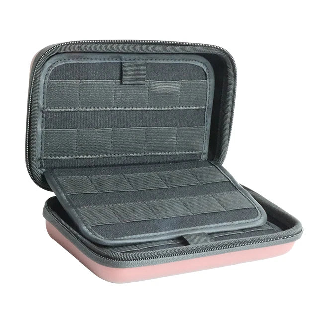 Business SD Memory Card Case PU Waterproof 3D Passport Style Fashionable Holder with Customized Color Logo for Sim Credit Cards