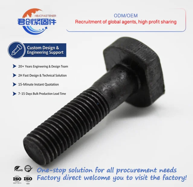 Hexagonal Bolts and Screws for Steel Structures Wholesale Price Bolts Nuts 12.9 Grade Hexagon Bolt DIN931 Din 933