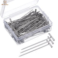 Meikeiko Wholesale T-PINS  for Wig on Foam Head Style T Pin Needle Brazilian Indian Mannequin Head Type Sewing Hair Salon