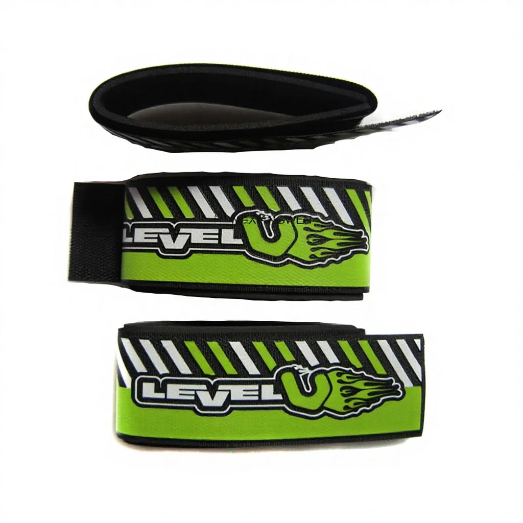 50*440mm Custom Logo EVA Foam Ski Binding Strap Hook Loop Closure Alpine DIN Compatible Eco-Friendly Durable for Advanced Level